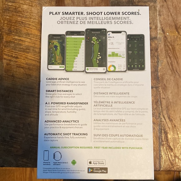 Arccos Caddie Smart Sensors - Golf’s Smartest Caddie NIB - Picture 4 of 4